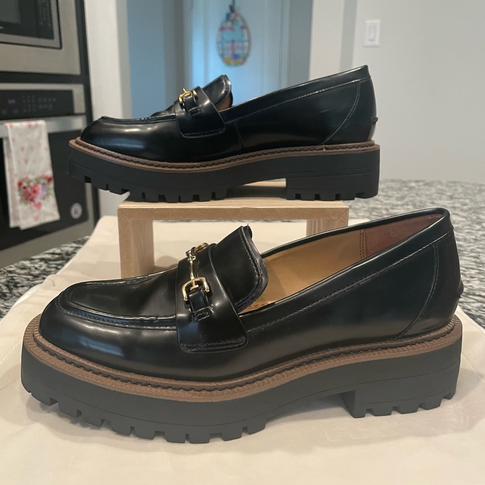 Sam Edelman chunky lug platform Laurs loafer flats size 7 - Picture 4 of 16